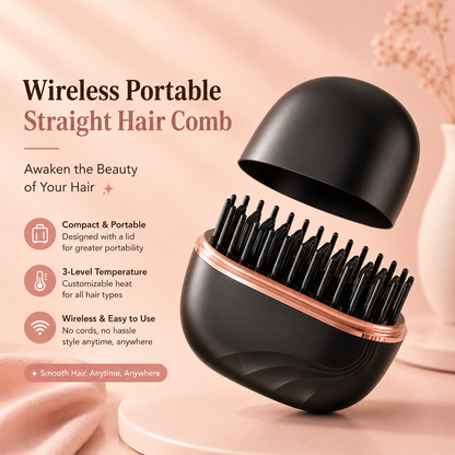 BELSUNA™ SilkFlow Hair Smoothing Brush