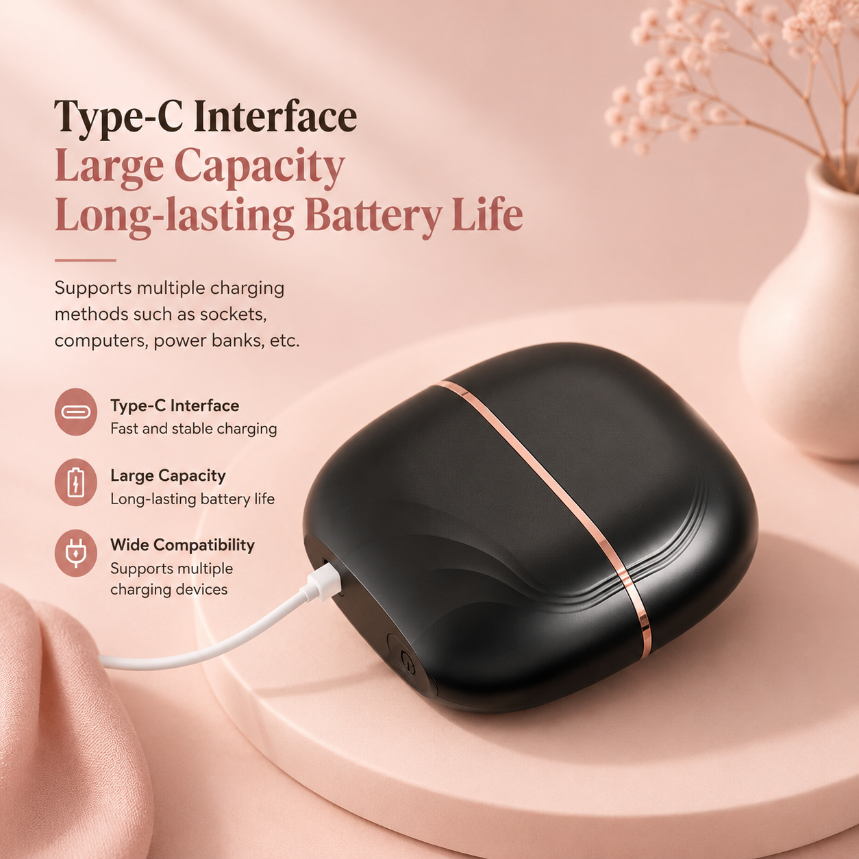 BELSUNA™ SilkFlow Hair Smoothing Brush