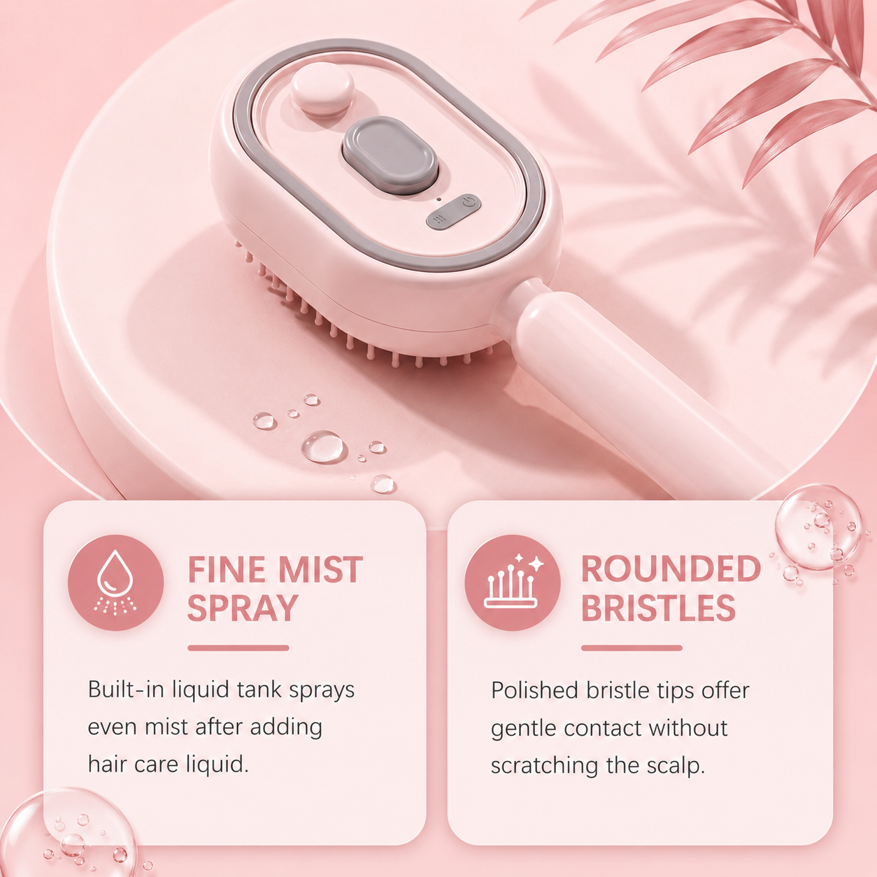 BELSUNA™ MistGlow Hair Therapy Brush