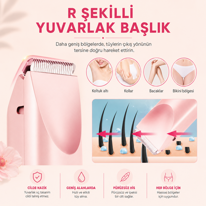 Belsuna SilkyTrim™ 2’si 1 Arada Kadın Bakım Cihazı